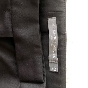 Alexander McQueen tailored dress slacks